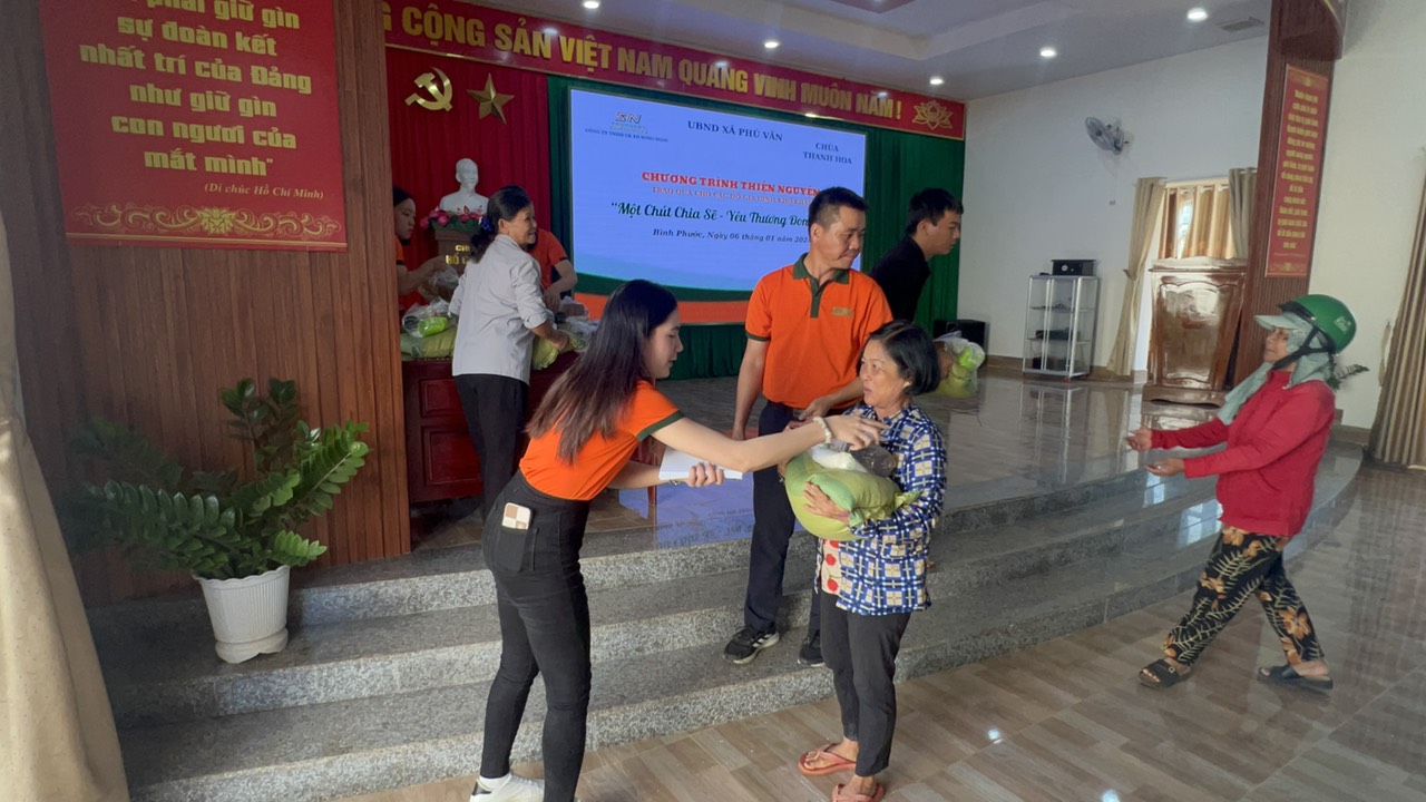 CHƯƠNG TRÌNH THIỆN NGUYỆN VỚI THÔNG ĐIỆP