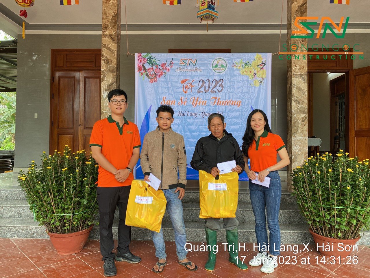 Hoạt Động Thiện nguyện san sẻ yêu thương tết 2023