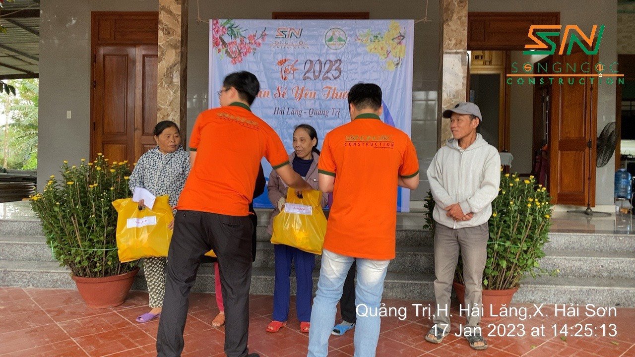 Hoạt Động Thiện nguyện san sẻ yêu thương tết 2023