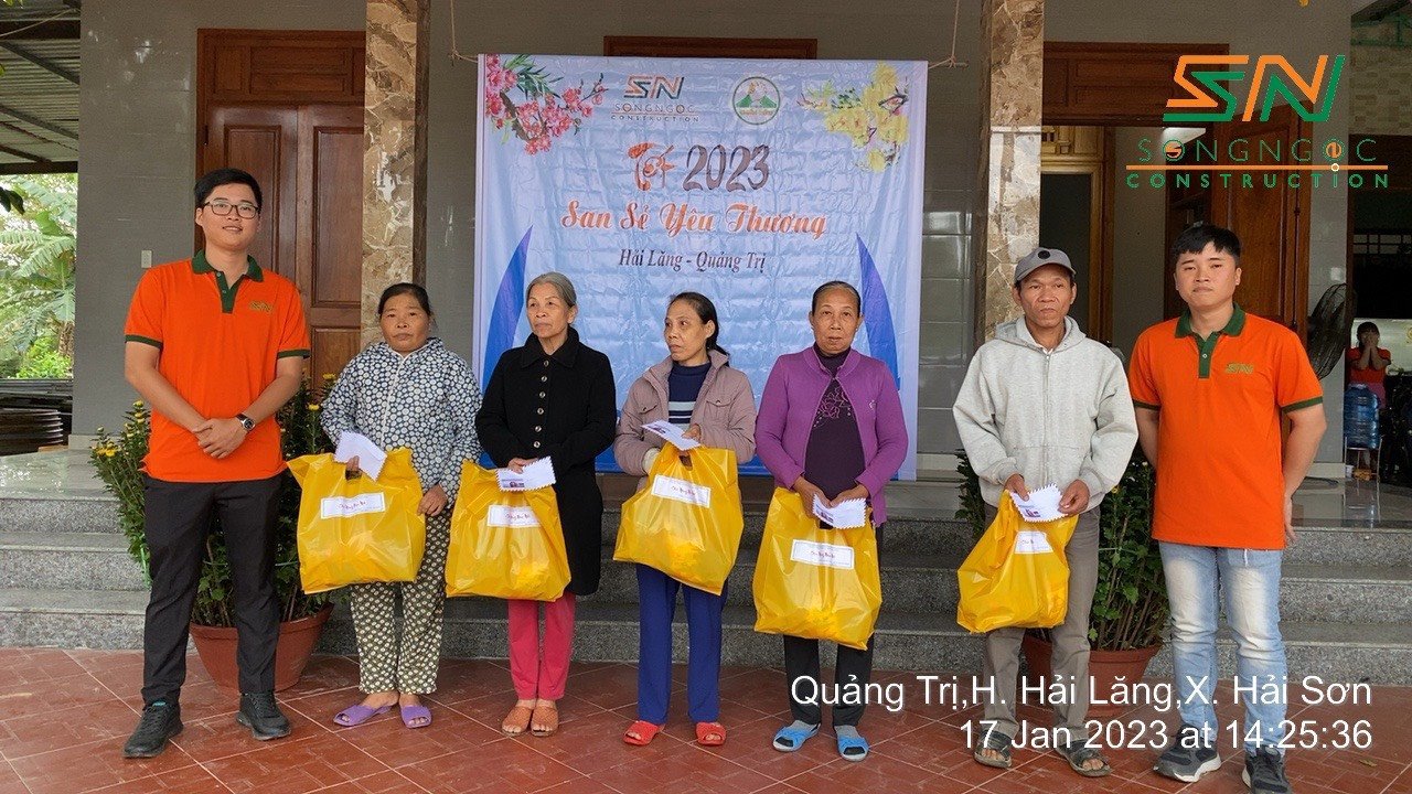 Hoạt Động Thiện nguyện san sẻ yêu thương tết 2023
