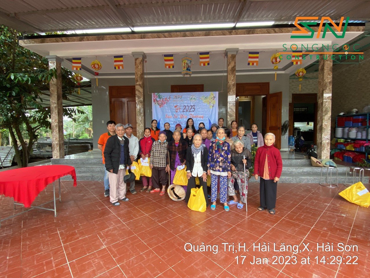 Hoạt Động Thiện nguyện san sẻ yêu thương tết 2023