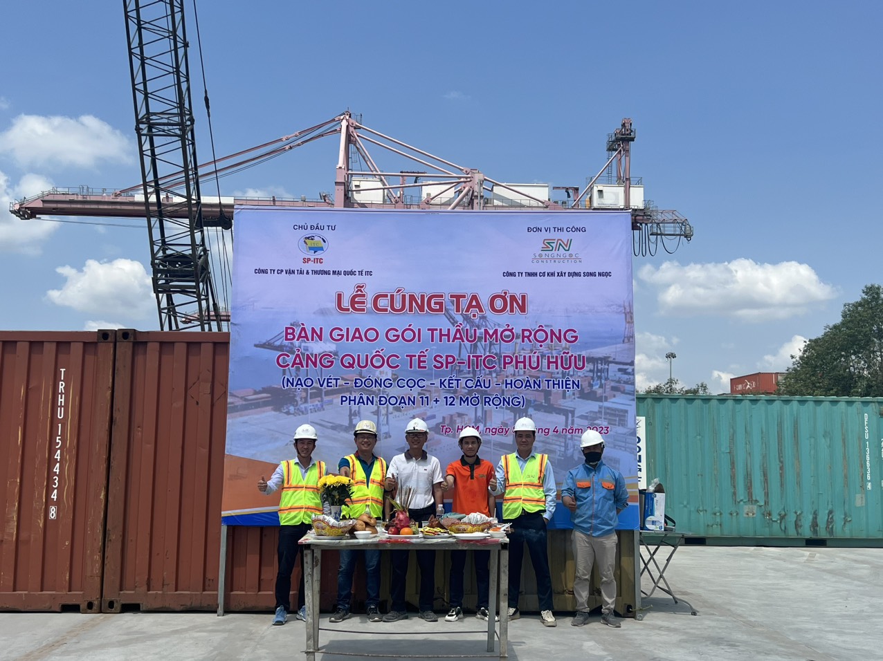 Lễ Cúng Bàn Giao Dự Án
