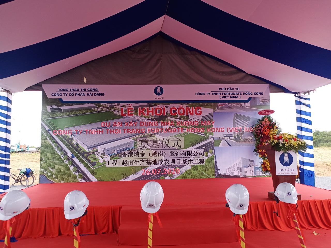 Lễ Khởi Công Nhà Máy