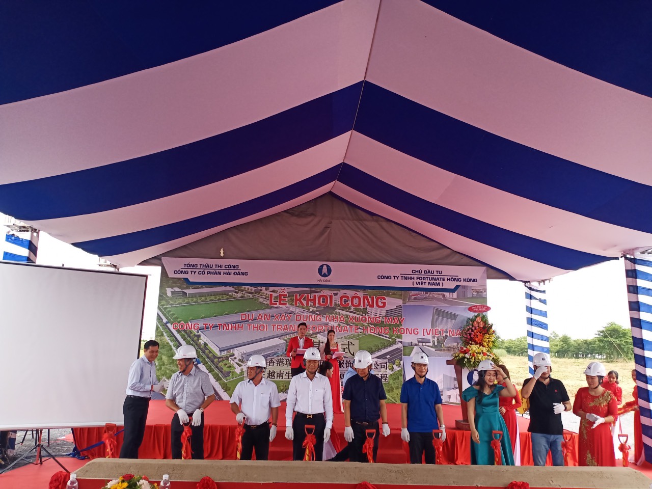 Lễ Khởi Công Nhà Máy