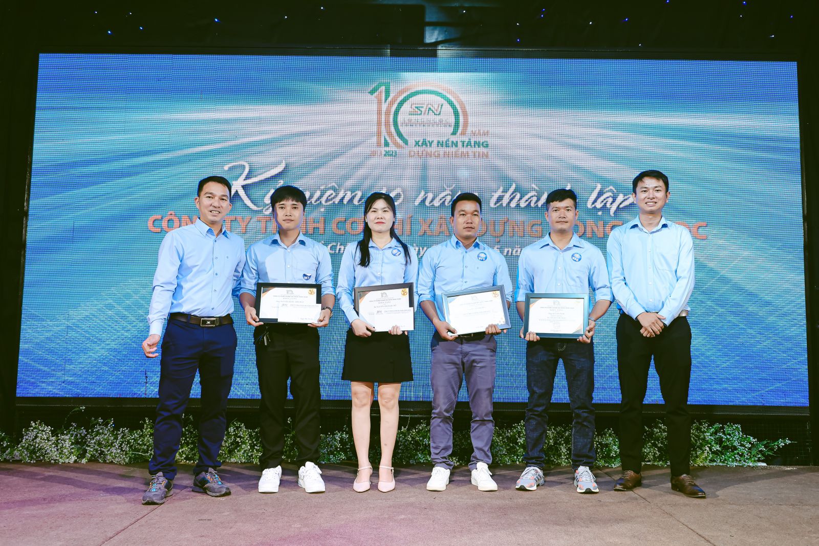 Lễ Kỷ Niệm 10 Năm Thành Lập Công Ty