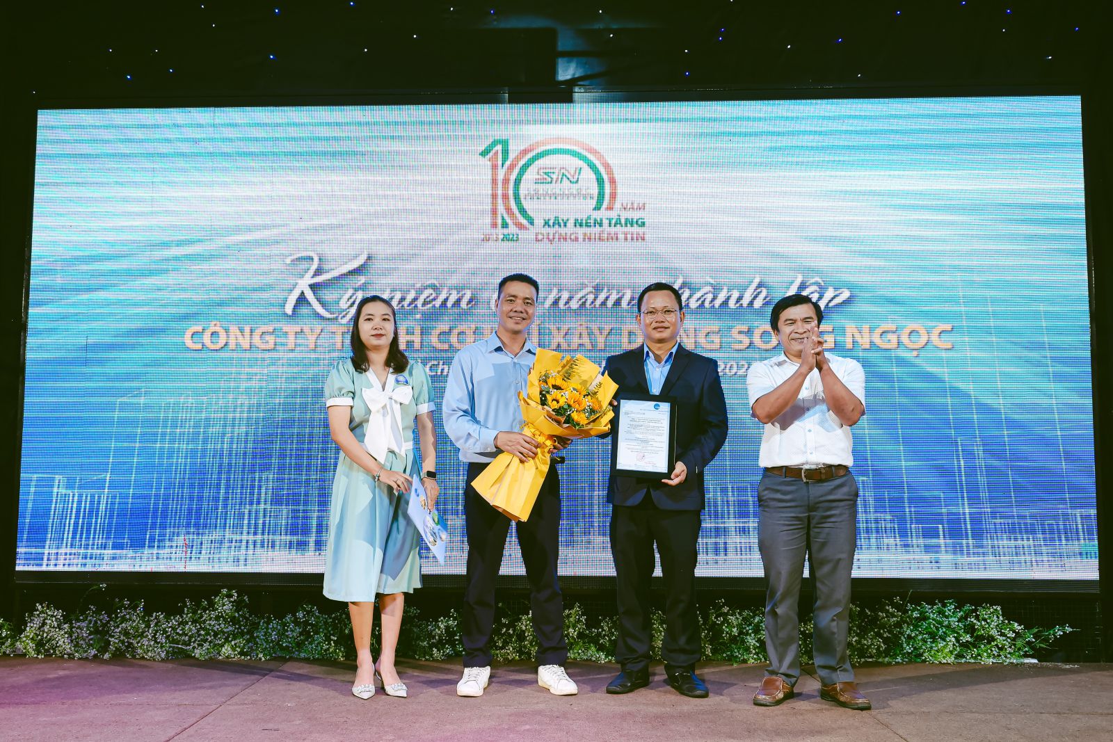 Lễ Kỷ Niệm 10 Năm Thành Lập Công Ty