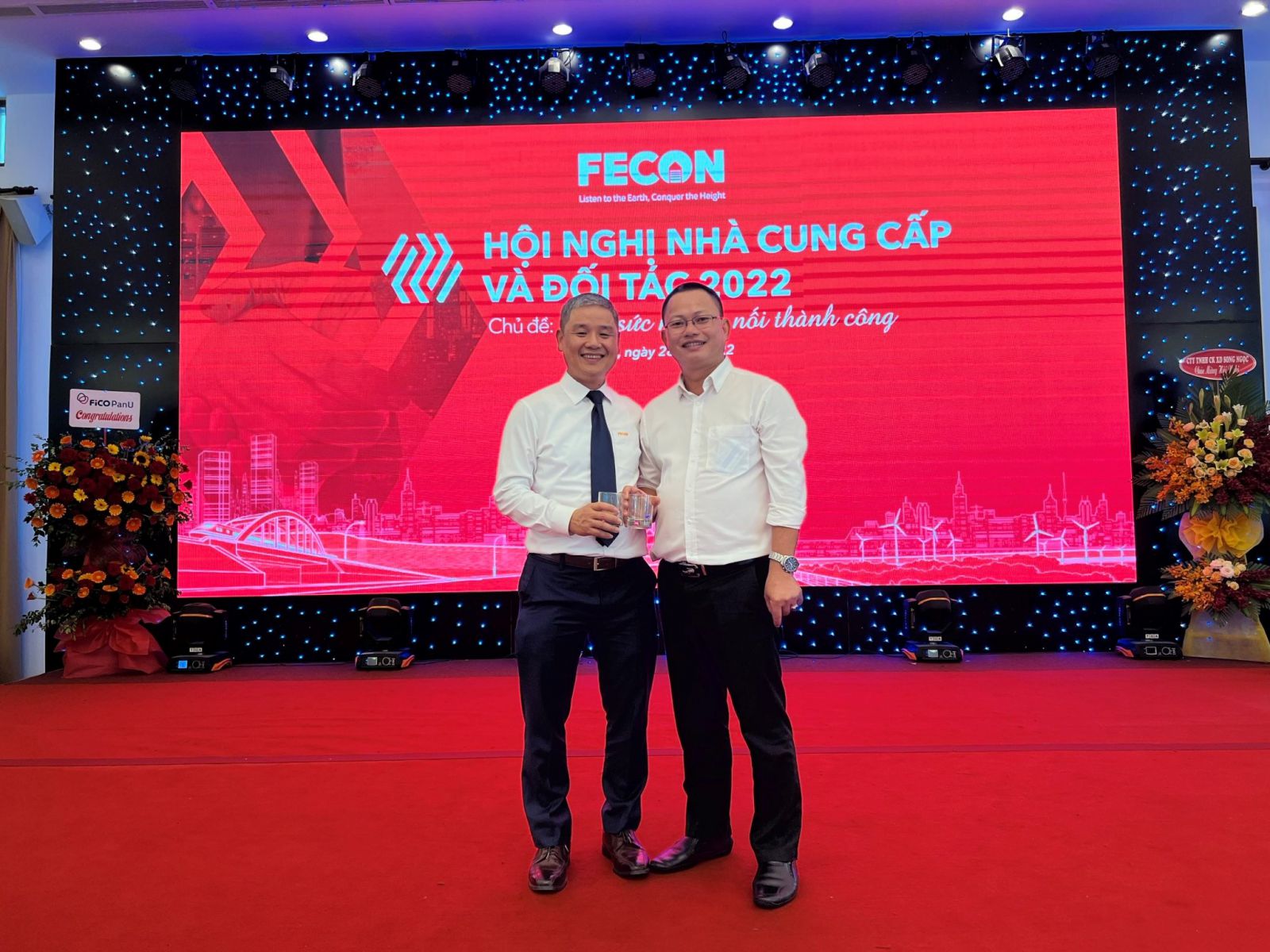 Song Ngọc vinh dự được chọn tốp 5 đối tác thi công tiêu biểu.