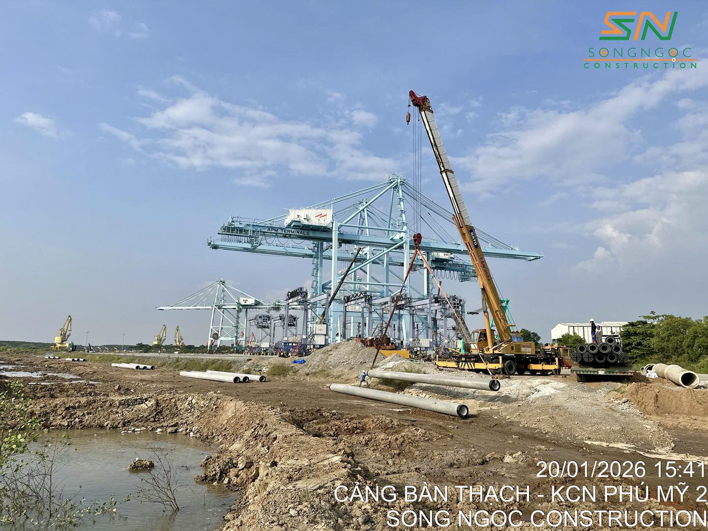 BẾN CẢNG TỔNG HỢP, CONTAINER BÀN THẠCH