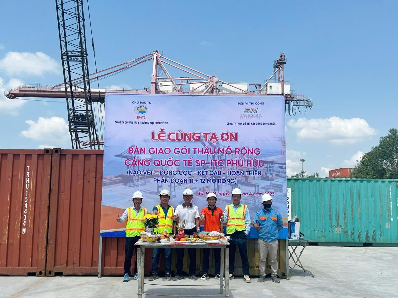 DỰ ÁN CẢNG CONTAINER QUỐC TẾ (SP-ITC)