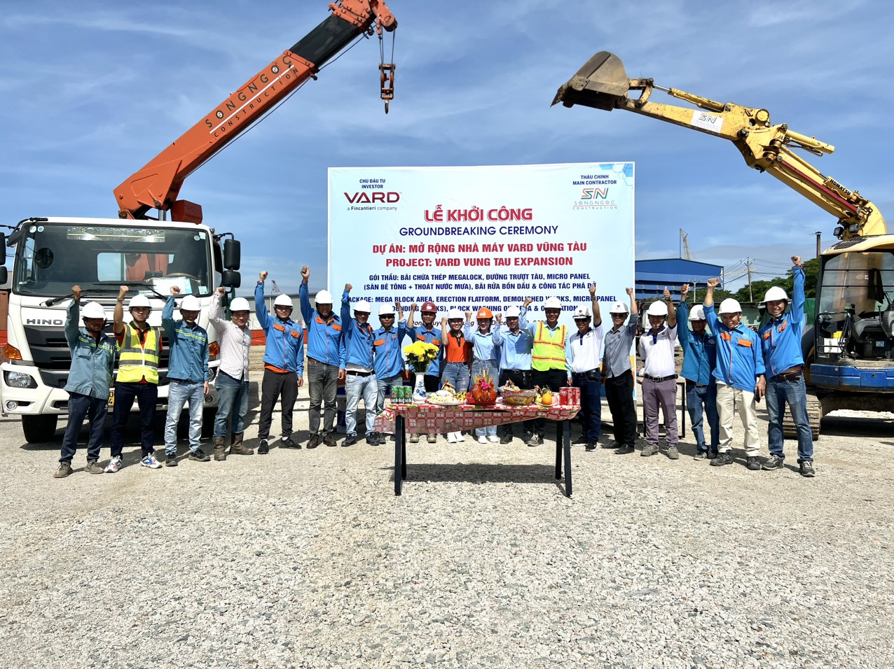 DỰ ÁN MỞ RỘNG NHÀ MÁY VARD VŨNG TÀU