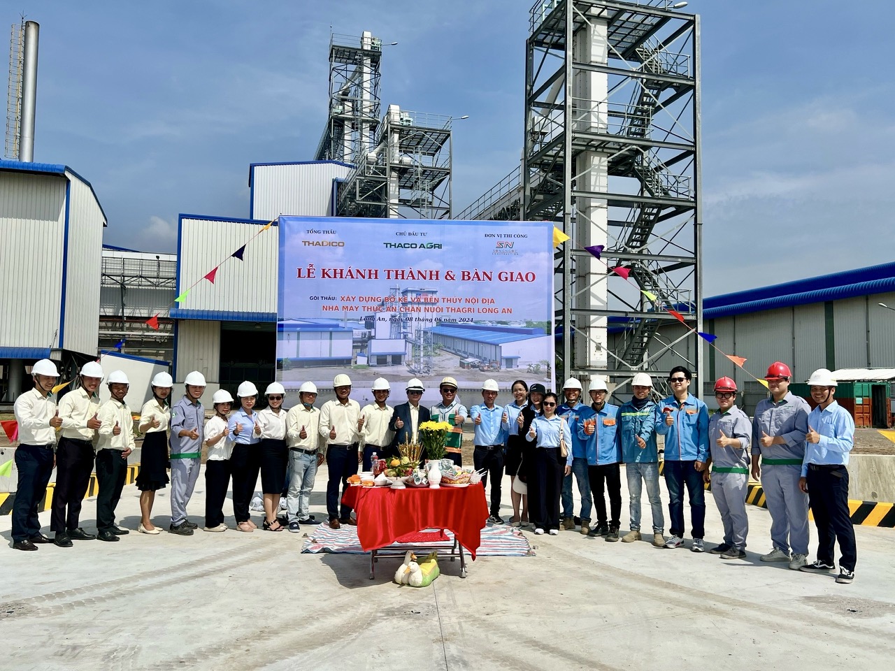 DỰ ÁN NHÀ MÁY THỨC ĂN CHĂN NUÔI THAGRI LONG AN