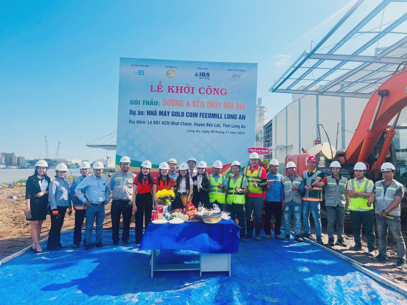 DỰ ÁN NHÀ MÁY GOLD COIN FEEDMILL LONG AN
