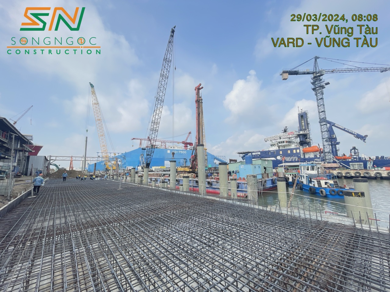 DỰ ÁN XÂY DỰNG CẢNG - NHÀ MÁY MỞ RÔNG VARD VŨNG TÀU
