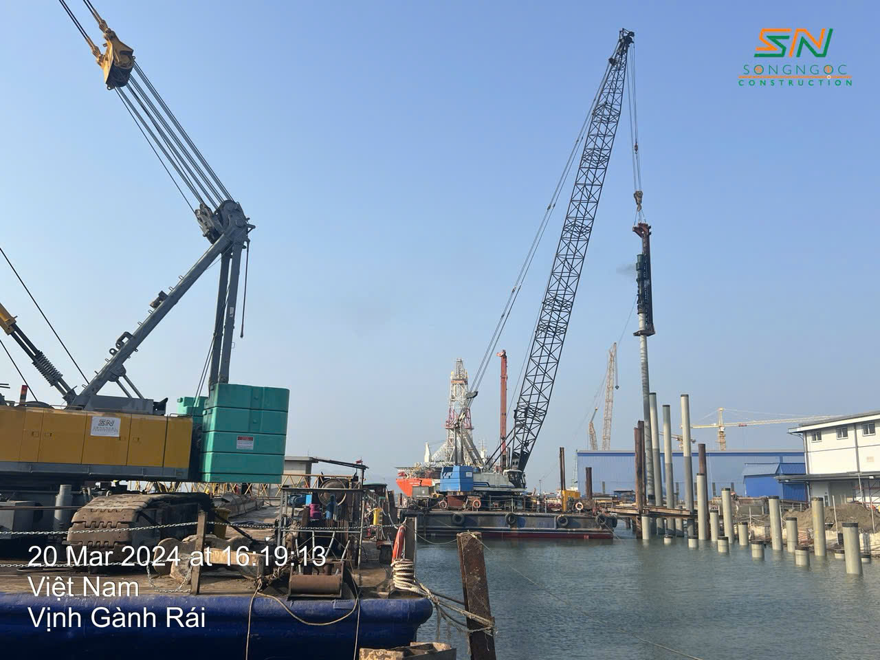 DỰ ÁN XÂY DỰNG CẢNG - NHÀ MÁY MỞ RÔNG VARD VŨNG TÀU
