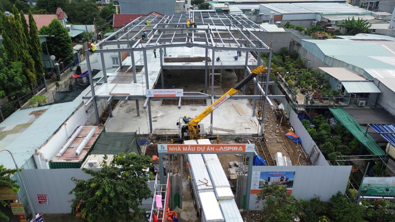 DỰ ÁN CĂN HỘ MẪU VÀ VĂN PHÒNG ĐIỀU HÀNH DỰ ÁN CHUNG CƯ TÂN BÌNH