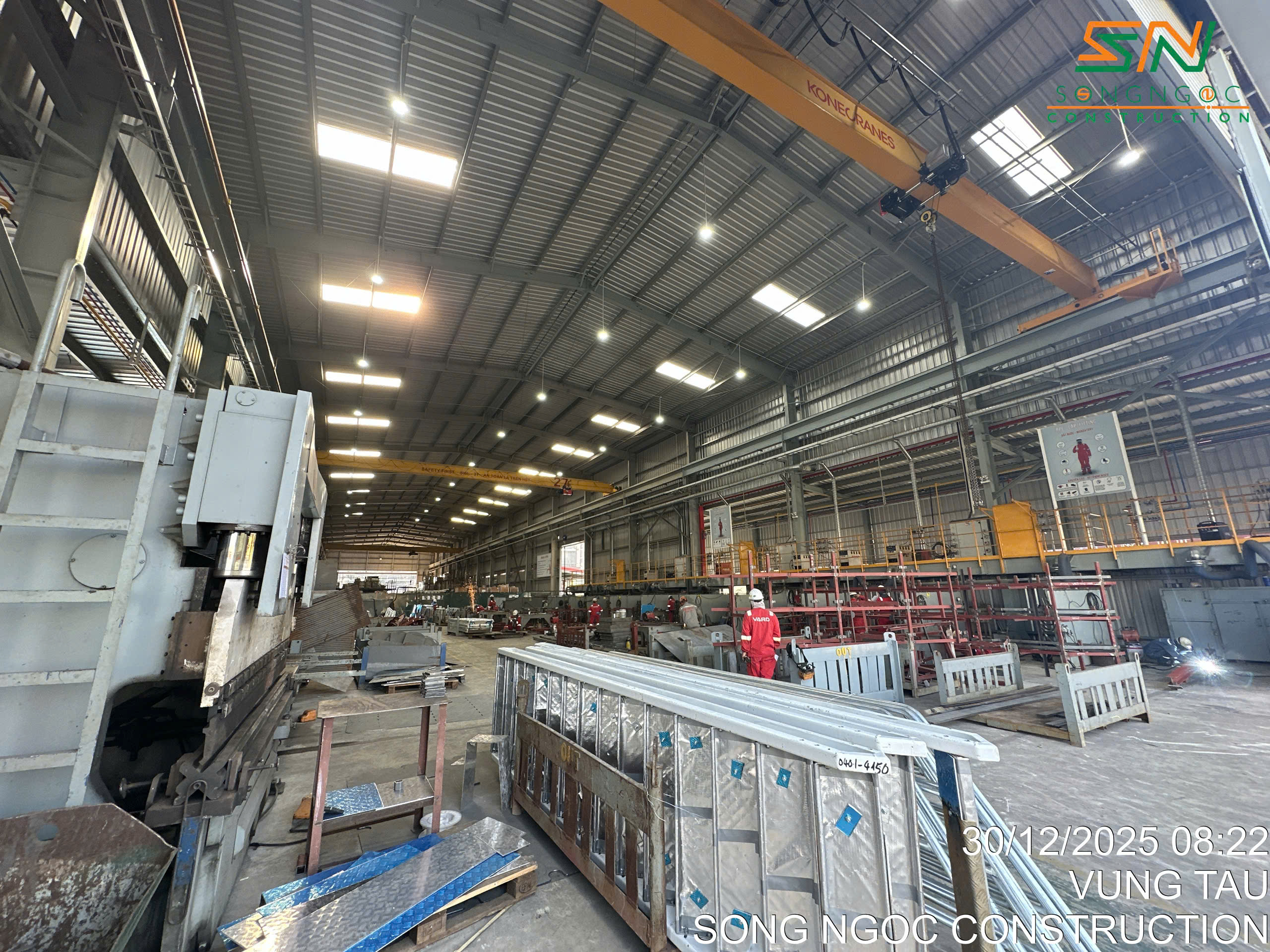 DỰ ÁN MỞ RỘNG XƯỞNG AMIGOS 1 - NHÀ MÁY VARD VŨNG TÀU