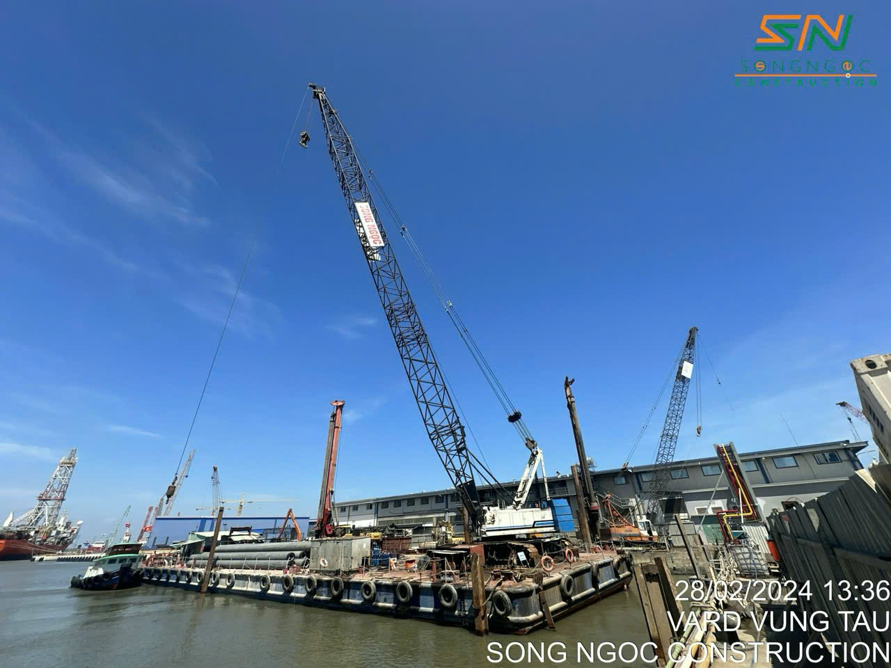 DỰ ÁN XÂY DỰNG CẢNG - NHÀ MÁY MỞ RÔNG VARD VŨNG TÀU