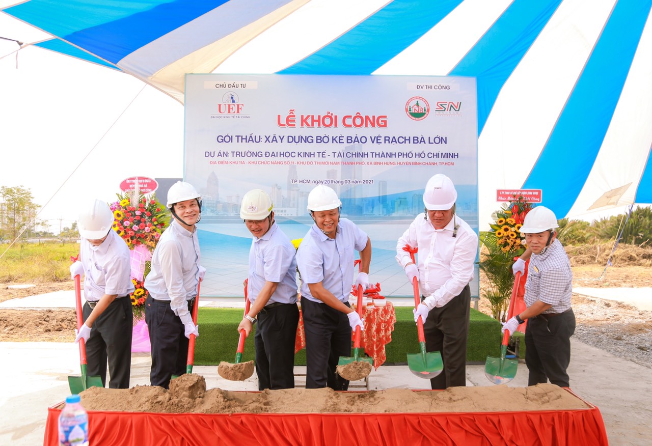 DỰ ÁN XÂY DỰNG BỜ KÈ BẢO VỆ RẠCH BÀ LỚN