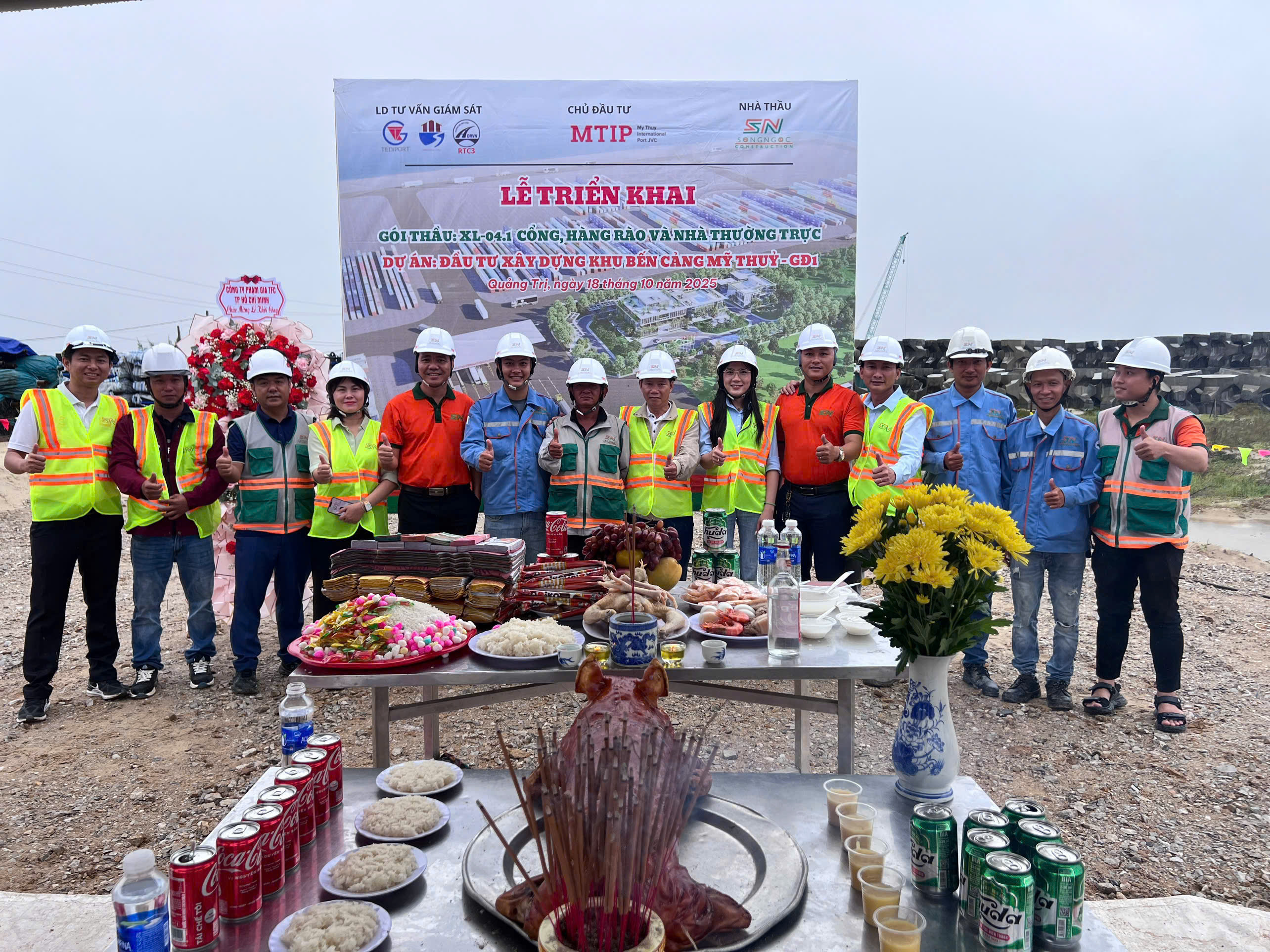 DỰ ÁN ĐẦU TƯ XÂY DỰNG CẢNG MỸ THỦY