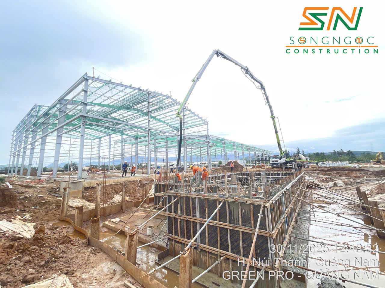 DỰ ÁN NHÀ MÁY SƠN GREENPRO