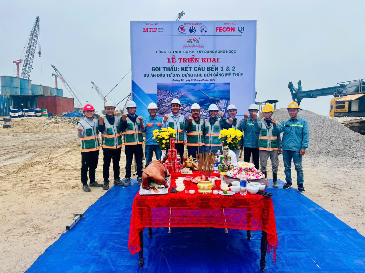 DỰ ÁN ĐẦU TƯ XÂY DỰNG CẢNG MỸ THỦY