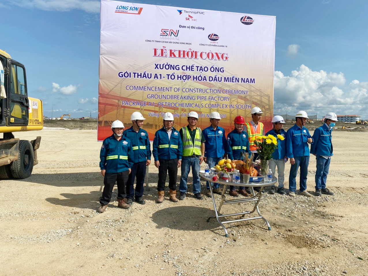 DỰ ÁN TỔ HỢP HOÁ DẦU MIỀN NAM - LSP - GÓI THẦU A1
